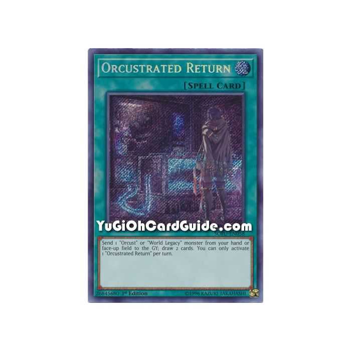 Orcustrated Return (Secret Rare) – Soul Fusion | Carta YUGIOH en México