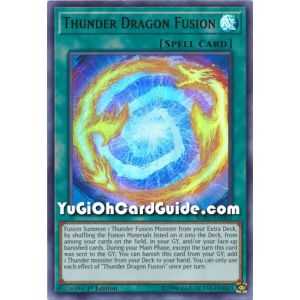 Thunder Dragon Fusion (Ultra Rare) – Soul Fusion | Carta YUGIOH en México