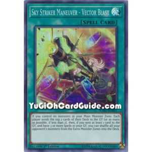 Sky Striker Maneuver - Vector Blast (Super Rare) – Soul Fusion | Carta YUGIOH en México