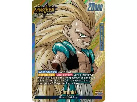 Gotenks (Gold) – SB02 Manga Booster | Carta DRAGON BALL en México