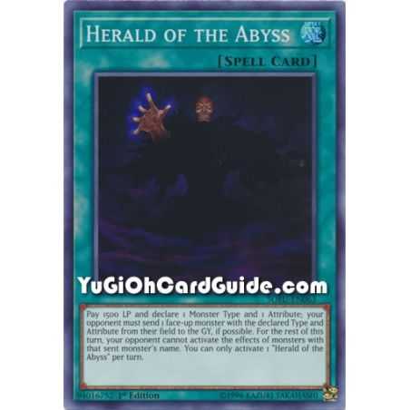 Herald of the Abyss (Super Rare) – Soul Fusion | Carta YUGIOH en México