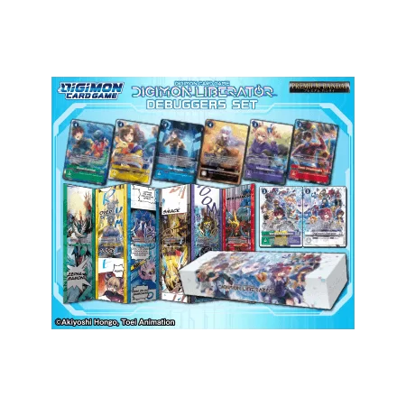 PREVENTA Digimon Liberators Debuggers Set