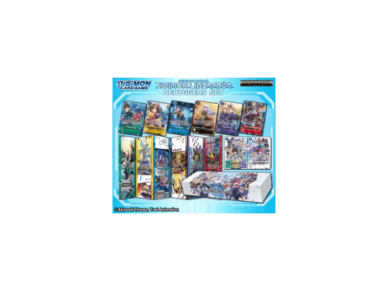PREVENTA Digimon Liberators Debuggers Set
