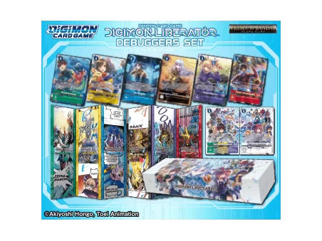 PREVENTA Digimon Liberators Debuggers Set