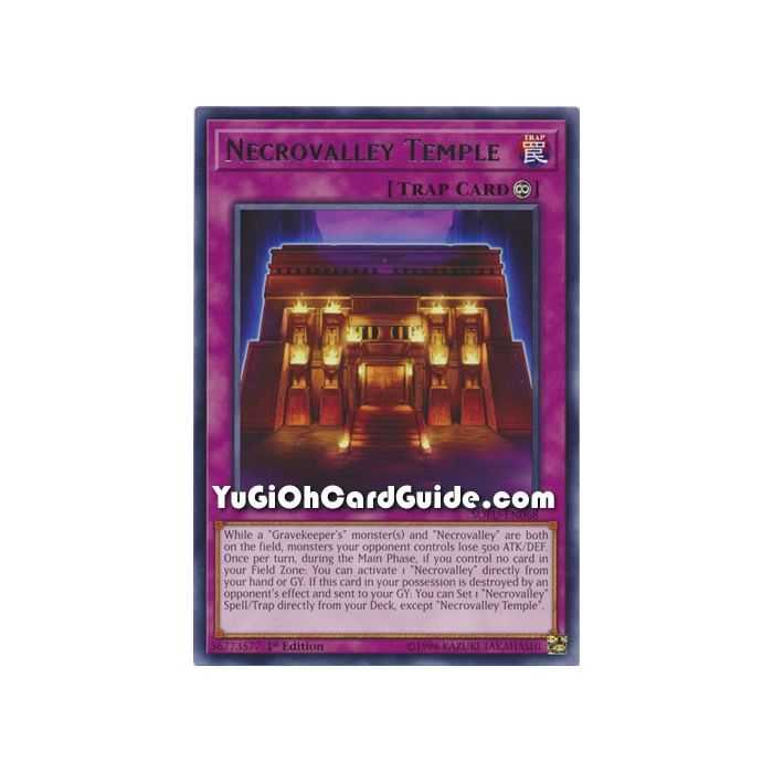 Necrovalley Temple (Rare) – Soul Fusion | Carta YUGIOH en México