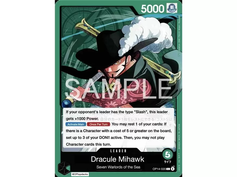 Dracule Mihawk (Leader)