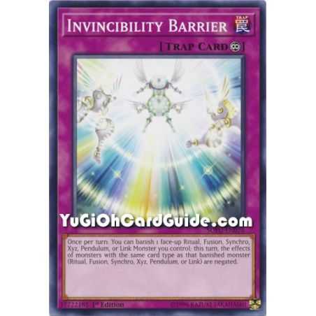 Invincibility Barrier (Common) – Soul Fusion | Carta YUGIOH en México
