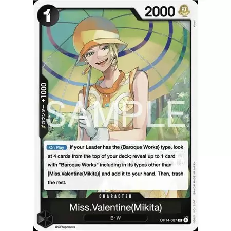 Miss. Valentine (Mikita) (Rare)