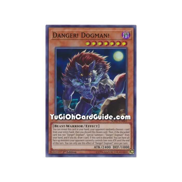 Danger! Dogman! (Super Rare) – Soul Fusion | Carta YUGIOH en México