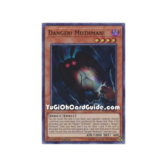 Danger! Mothman! (Super Rare) – Soul Fusion | Carta YUGIOH en México