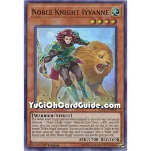 Noble Knight Iyvanne (Super Rare) – Soul Fusion | Carta YUGIOH en México