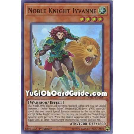 Noble Knight Iyvanne (Super Rare) – Soul Fusion | Carta YUGIOH en México