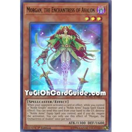 Morgan, the Enchantress of Avalon (Ultra Rare) – Soul Fusion | Carta YUGIOH en México