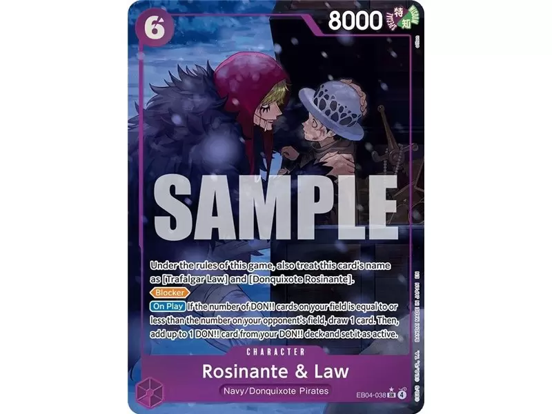 Rosinante & Law (Alternate Art)