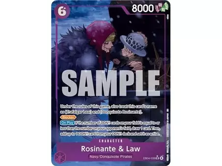 Rosinante & Law (Alternate Art)