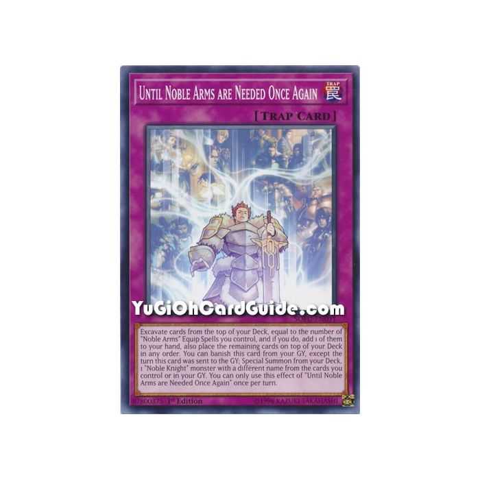 Until Noble Arms are Needed Once Again (Common) – Soul Fusion | Carta YUGIOH en México
