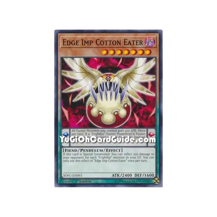 Edge Imp Cotton Eater (Common) – Soul Fusion | Carta YUGIOH en México
