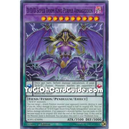 D/D/D Super Doom King Purple Armageddon (Common) – Soul Fusion | Carta YUGIOH en México