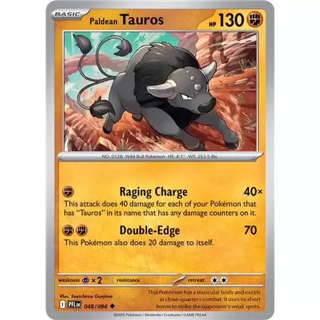 Paldean Tauros (Uncommon)