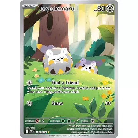 Togedemaru (Illustration Rare)