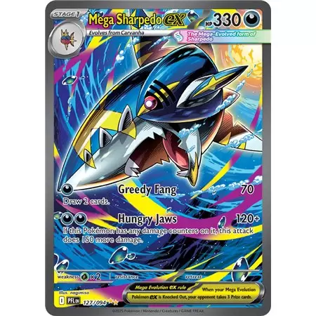 Mega Sharpedo ex (Special Illustration Rare)