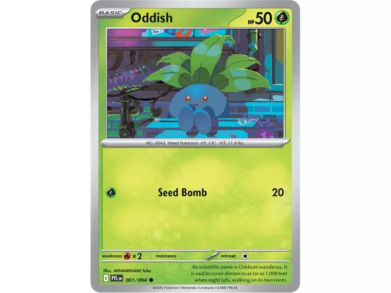 Oddish (Common/Reverse Holofoil)
