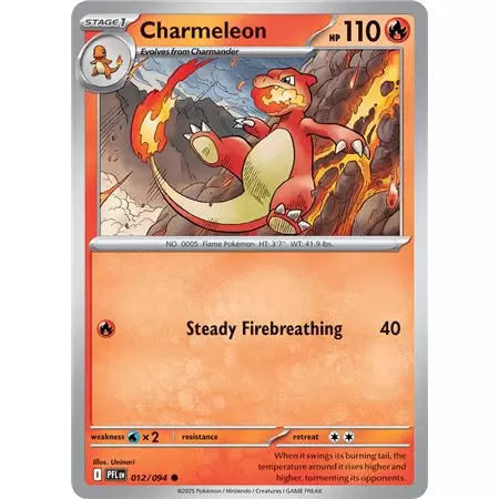 Charmeleon (Common/Reverse Holofoil)