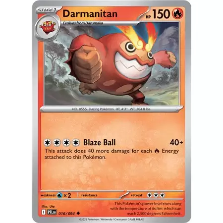 Darmanitan (Uncommon/Reverse Holofoil)