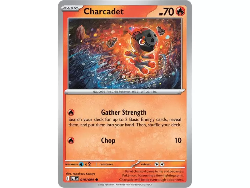 Charcadet (Common/Reverse Holofoil)