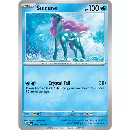 Suicune (Rare/Reverse Holofoil)