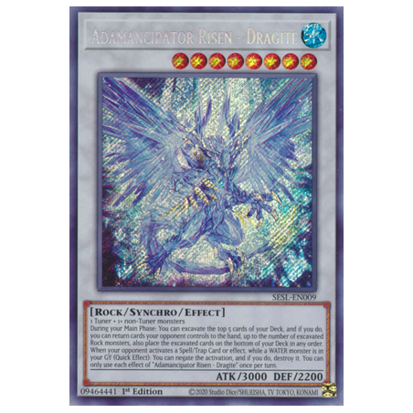 Adamancipator Risen - Dragite (Secret Rare) – Secret Slayers | Carta YUGIOH en México