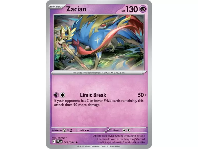 Zacian (Rare/Reverse Holofoil)