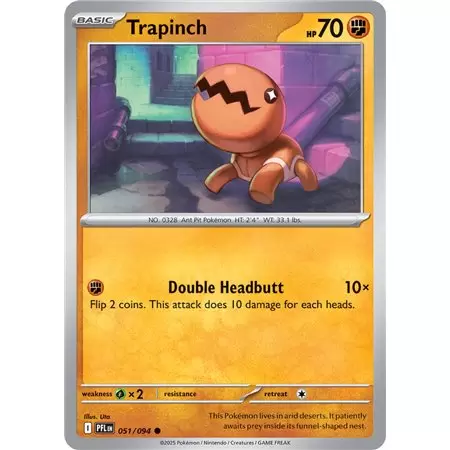 Trapinch (Common/Reverse Holofoil)