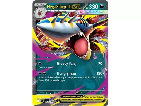 Mega Sharpedo ex (Double Rare)