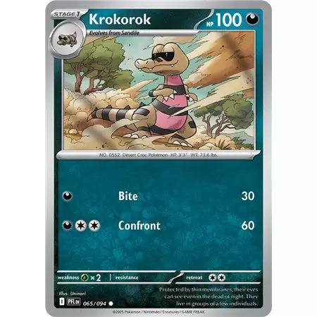 Krokorok (Common/Reverse Holofoil)
