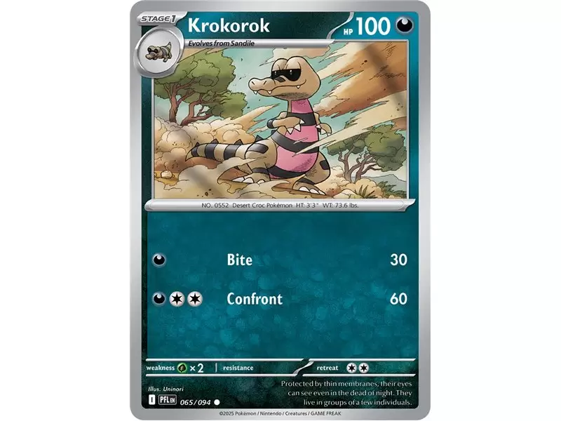 Krokorok (Common/Reverse Holofoil)