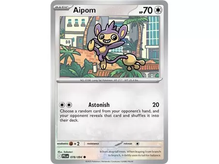 Aipom (Common/Reverse Holofoil)