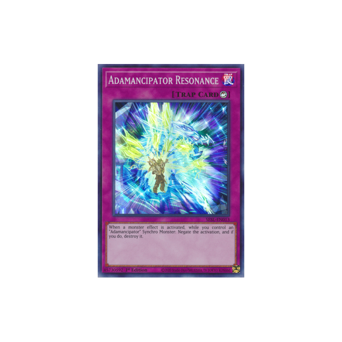 Adamancipator Resonance (Super Rare) – Secret Slayers | Carta YUGIOH en México