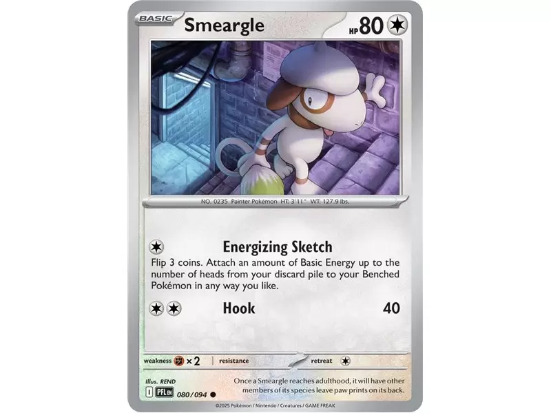 Smeargle (Common/Reverse Holofoil)