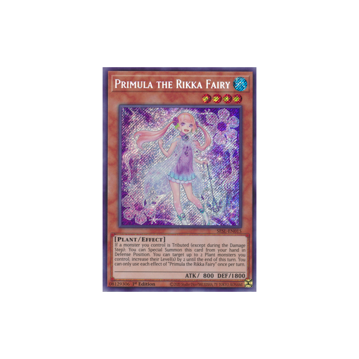 Primula the Rikka Fairy (Secret Rare) – Secret Slayers | Carta YUGIOH en México