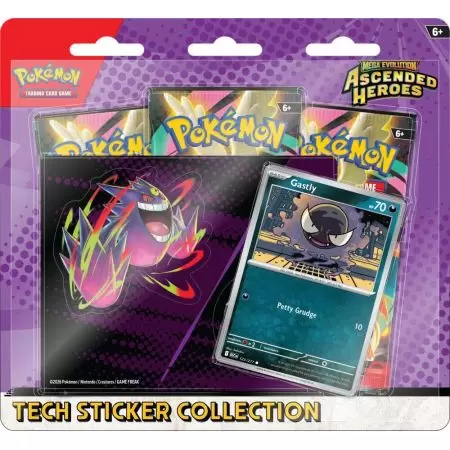 ME02.5 Ascended Heroes Teach Sticker Collection - Gastly