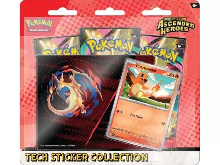 ME02.5 Ascended Heroes Teach Sticker Collection - Charmander