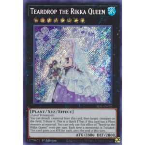 Teardrop the Rikka Queen (Secret Rare) – Secret Slayers | Carta YUGIOH en México