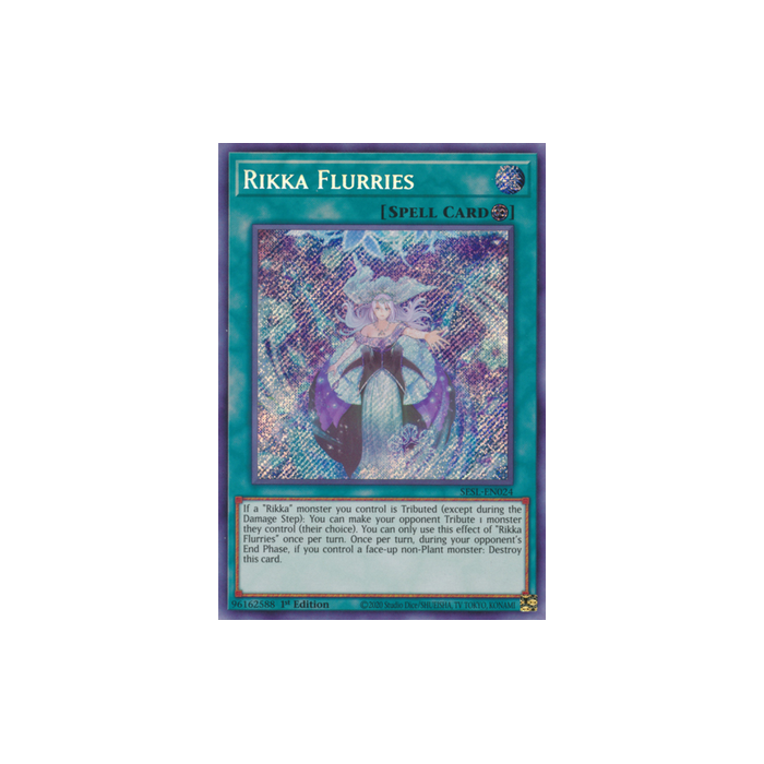 Rikka Flurries (Secret Rare) – Secret Slayers | Carta YUGIOH en México