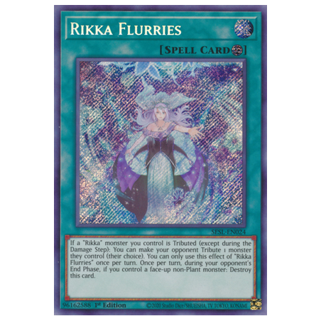 Rikka Flurries (Secret Rare) – Secret Slayers | Carta YUGIOH en México
