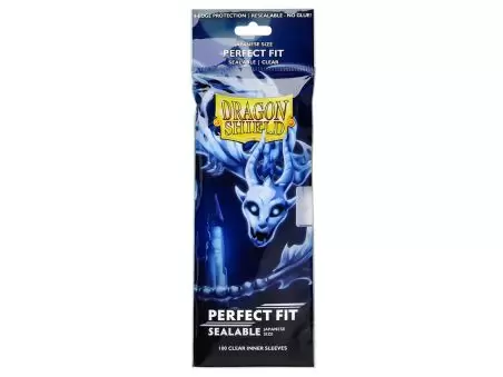 Micas Dragon Shield Small Perfect Fit C/100 Clear Sealable