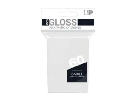 Micas Ultra-Pro Small Gloss C/60 Color Blanco