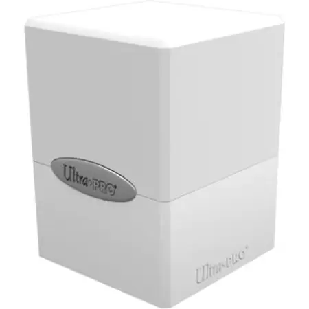 Ultra-Pro Satin Cube Deck Box Color Blanco
