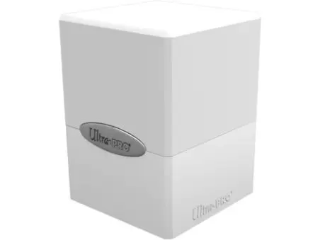 Ultra-Pro Satin Cube Deck Box Color Blanco
