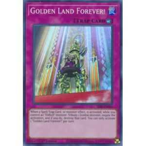 Golden Land Forever! (Super Rare) – Secret Slayers | Carta YUGIOH en México
